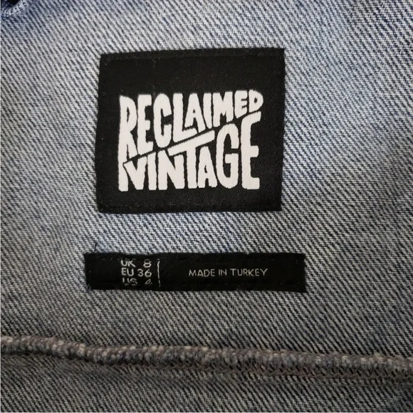 Denim Blue Button-Down Midi Dress - Picture 7 of 8